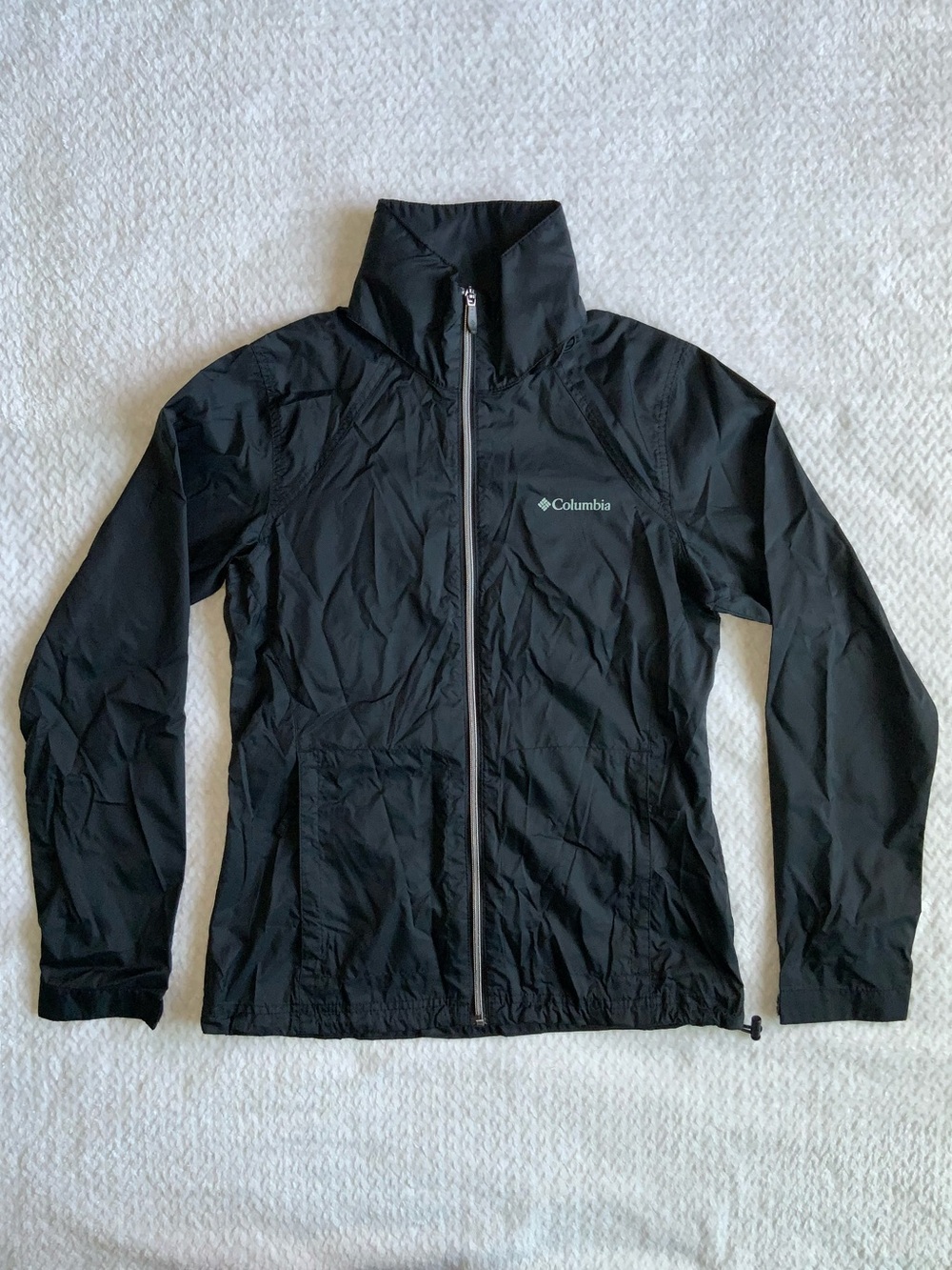 Columbia Lightweight Windbreaker Hooded Jacket